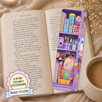 Glossy Wide Bookmark - Locker Check
