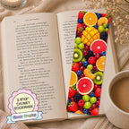 Glossy Wide Bookmark - Mixed Fruit