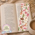 Glossy Wide Bookmark - Western Cowgirl