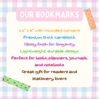 Glossy Wide Bookmark