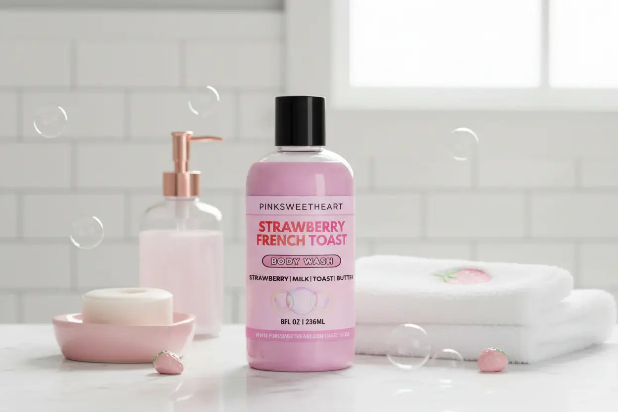 Gourmand Bakery Creamy Body Wash - Strawberry French Toast