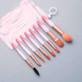 Gradient Ombré Mini Makeup Brush Set 8pc - Pink