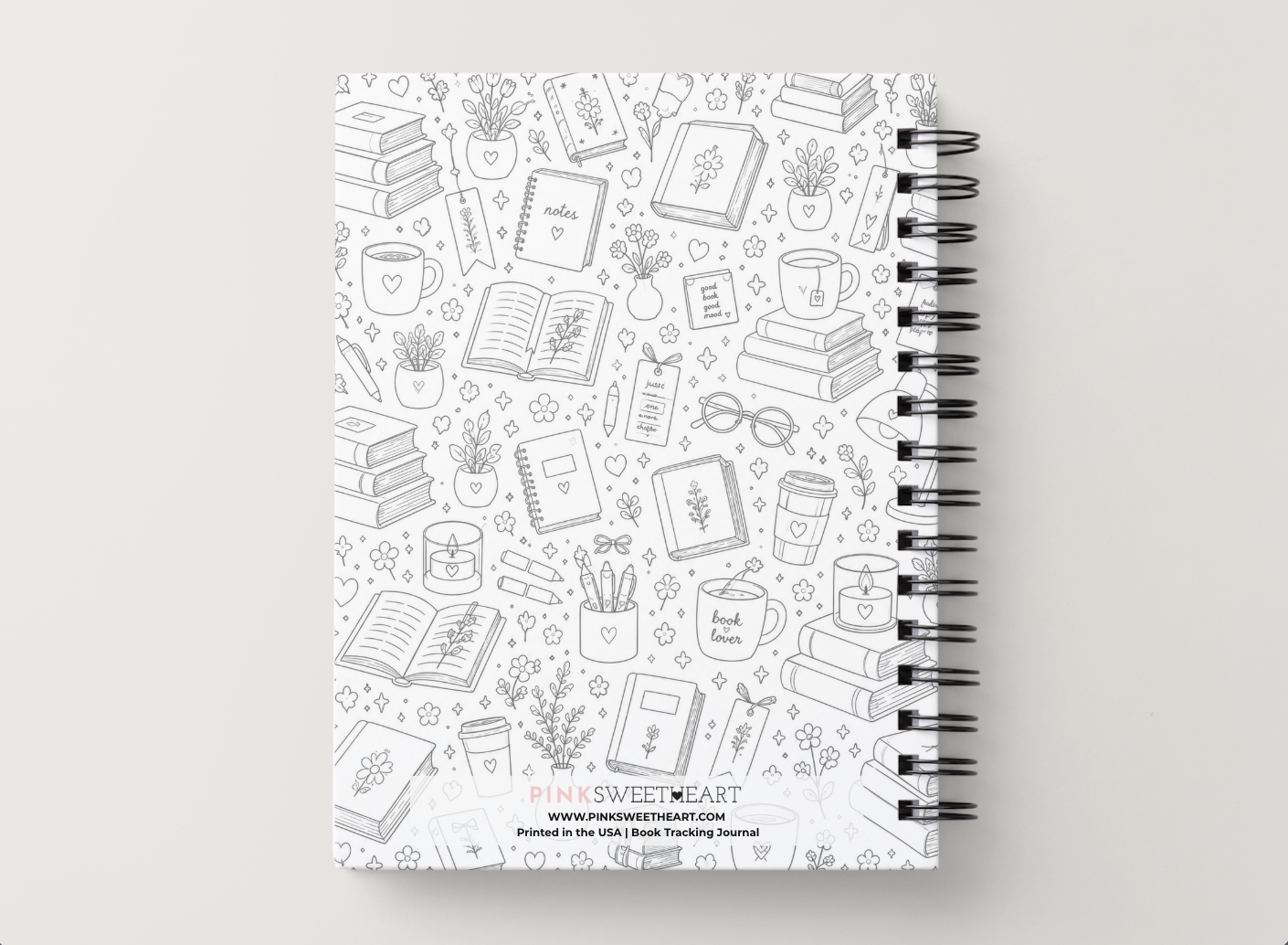 Hardcover Book Reading Journal