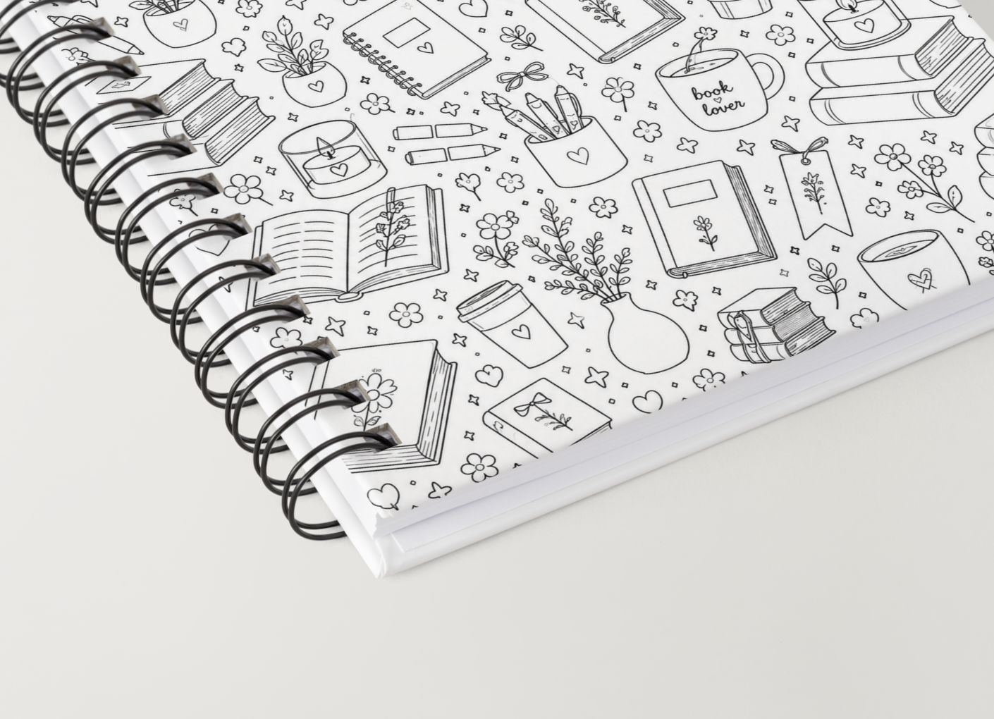 Hardcover Book Reading Journal