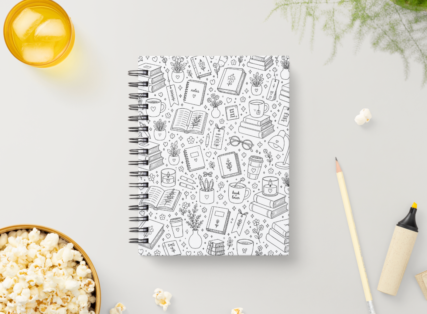 Hardcover Book Reading Journal