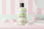 Body wash bottle labeled 'Hundred Dollar Bills' by Pinksweetheart on a white background