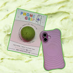Ice Cream Scoop 3D Phone Grip - Green Pistachio