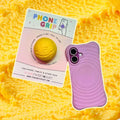 Ice Cream Scoop 3D Phone Grip - Lemon