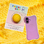 Ice Cream Scoop 3D Phone Grip - Lemon