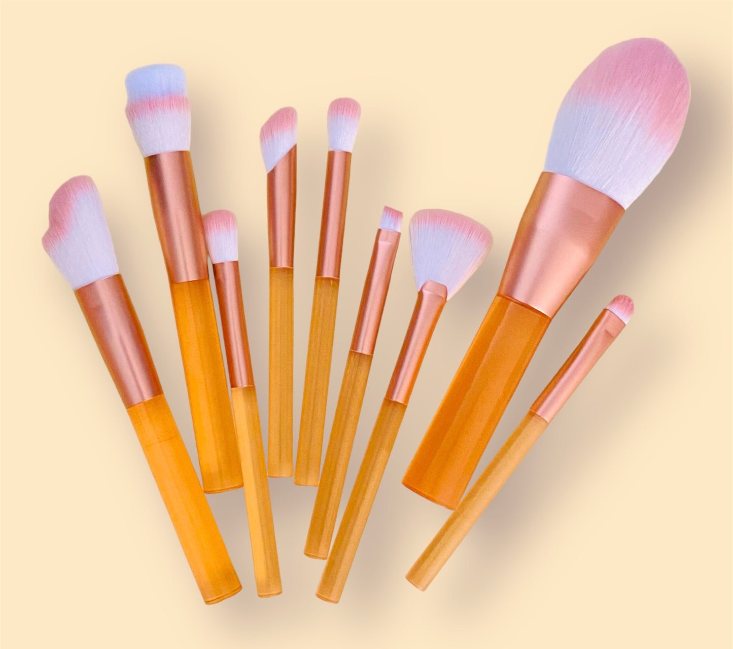 Pumpkin Spice Makeup Brush Set