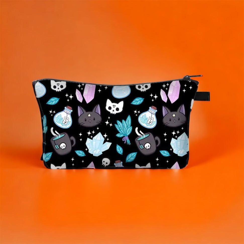 Bolsa de maquillaje de poción bruja