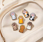 Kitty Paws Enamel Pin Set 7pcs