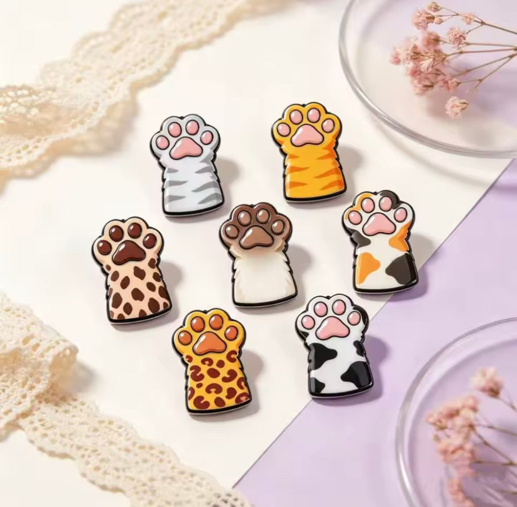 Kitty Paws Enamel Pin Set 7pcs