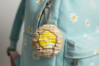 Lemon Thumbprint Cookie Clicker Fidget Keychain