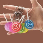 Lollipop Sucker Candy Keychain Charm