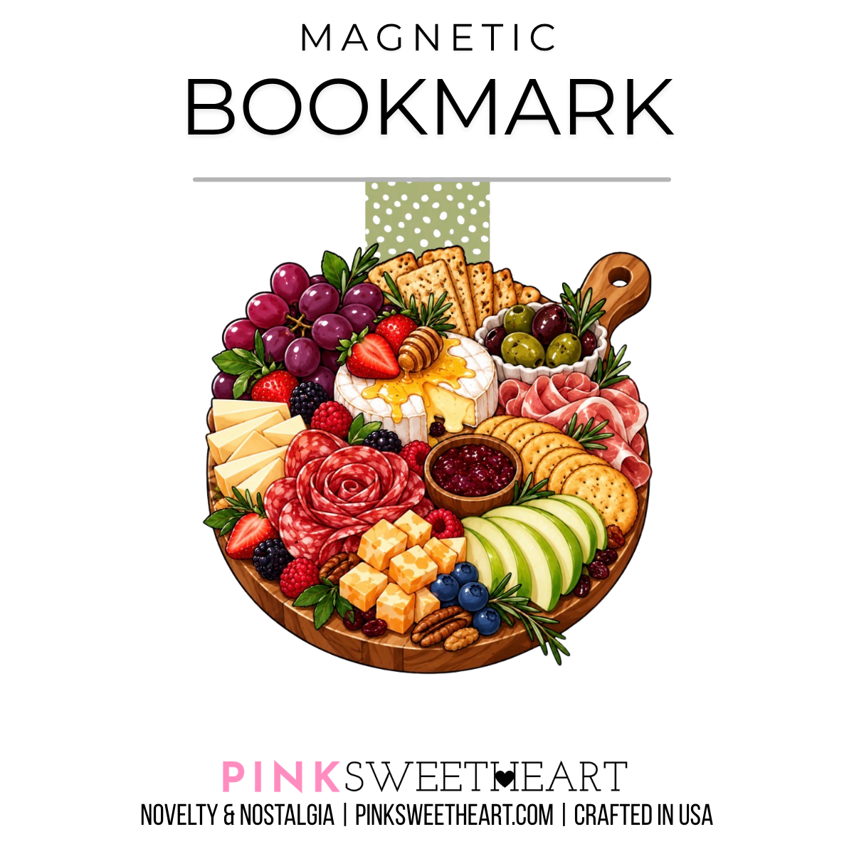 Magnetic Bookmark - Series 1 - Charcuterie