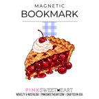 Magnetic Bookmark - Series 1 - Cherry Pie