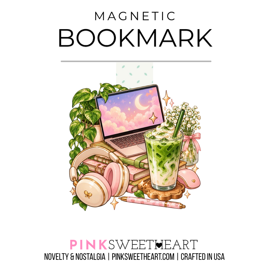 Magnetic Bookmark - Series 1 - Matcha