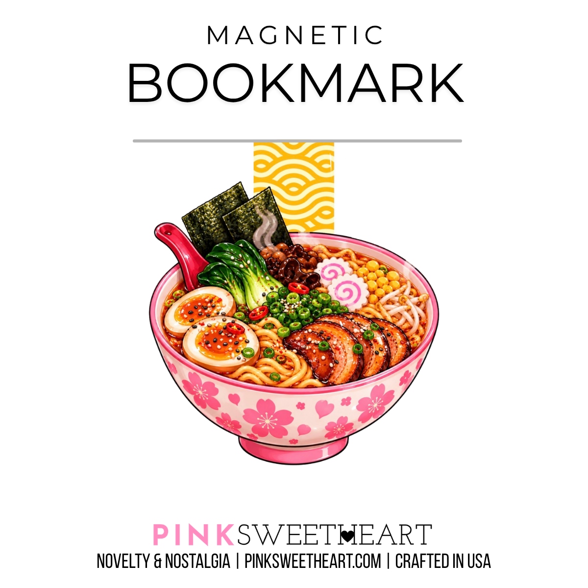 Magnetic Bookmark - Series 1 - Ramen