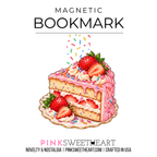 Magnetic Bookmark - Series 2 - Cake Slice