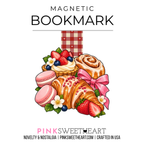 Magnetic Bookmark - Series 2 - Croissant