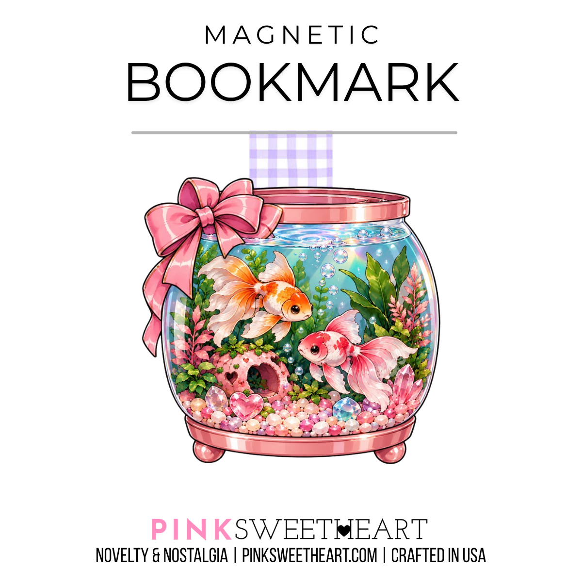 Magnetic Bookmark - Series 2 - Fish Bowl