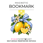 Magnetic Bookmark - Series 2 - Fresh Lemon