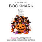Magnetic Bookmark - Series 3 - Carved Pumpkin