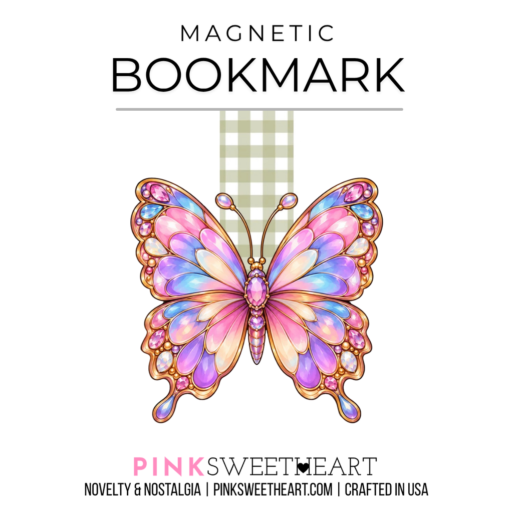 Magnetic Bookmark - Series 4 - Butterfly