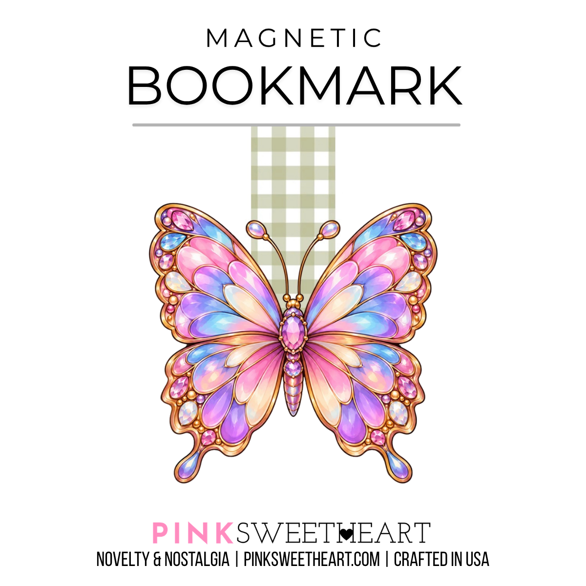 Magnetic Bookmark - Series 4 - Butterfly