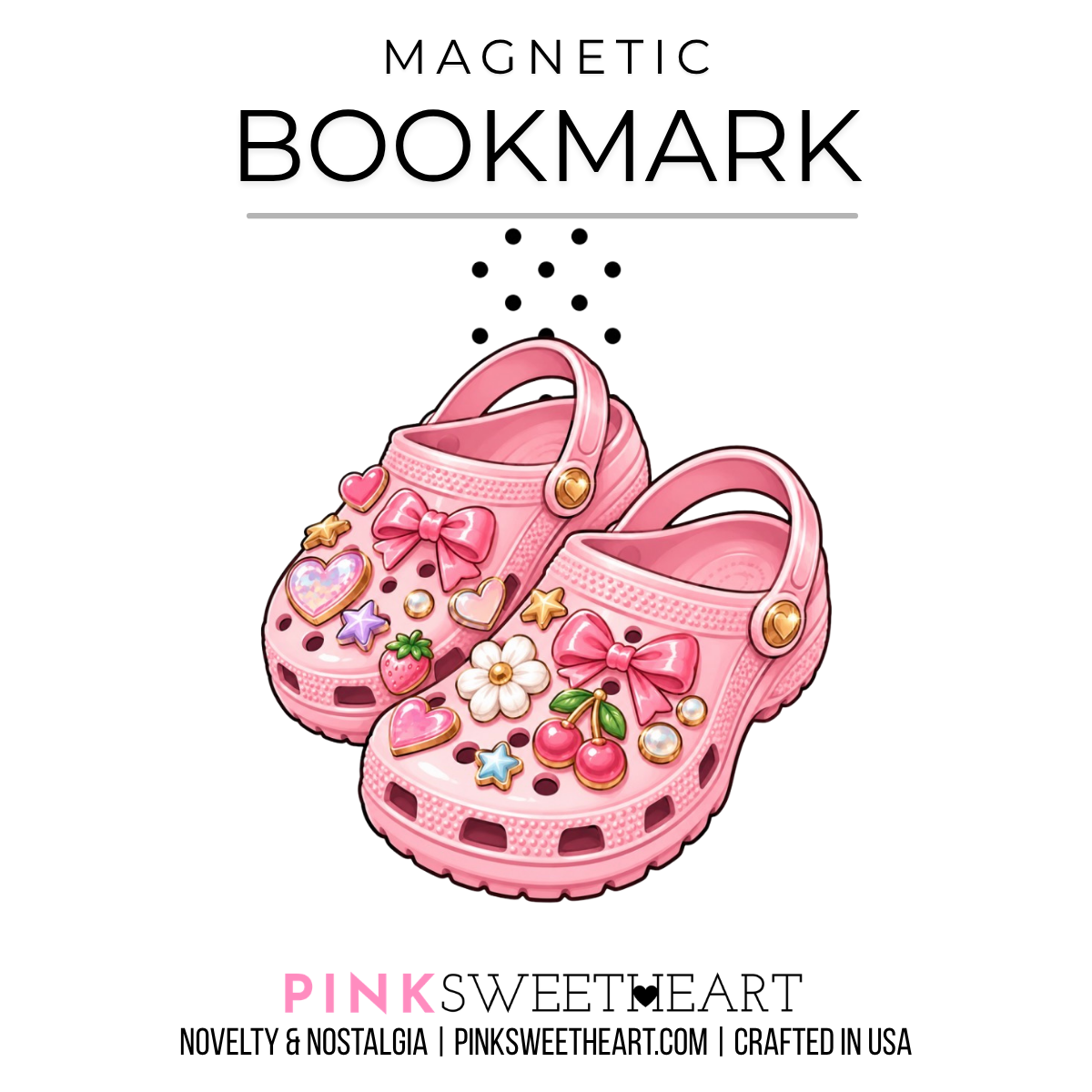 Magnetic Bookmark - Series 4 - Cute Clogs
