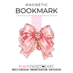 Magnetic Bookmark - Series 4 - Dainty Bow