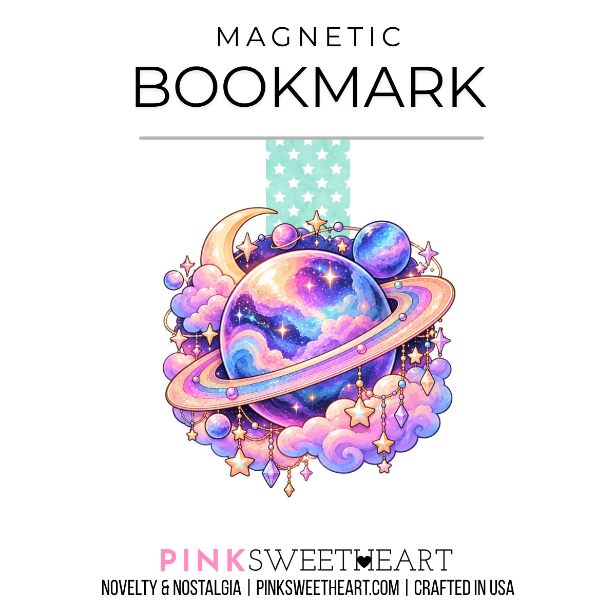 Magnetic Bookmark - Series 4 - Galaxy Planet