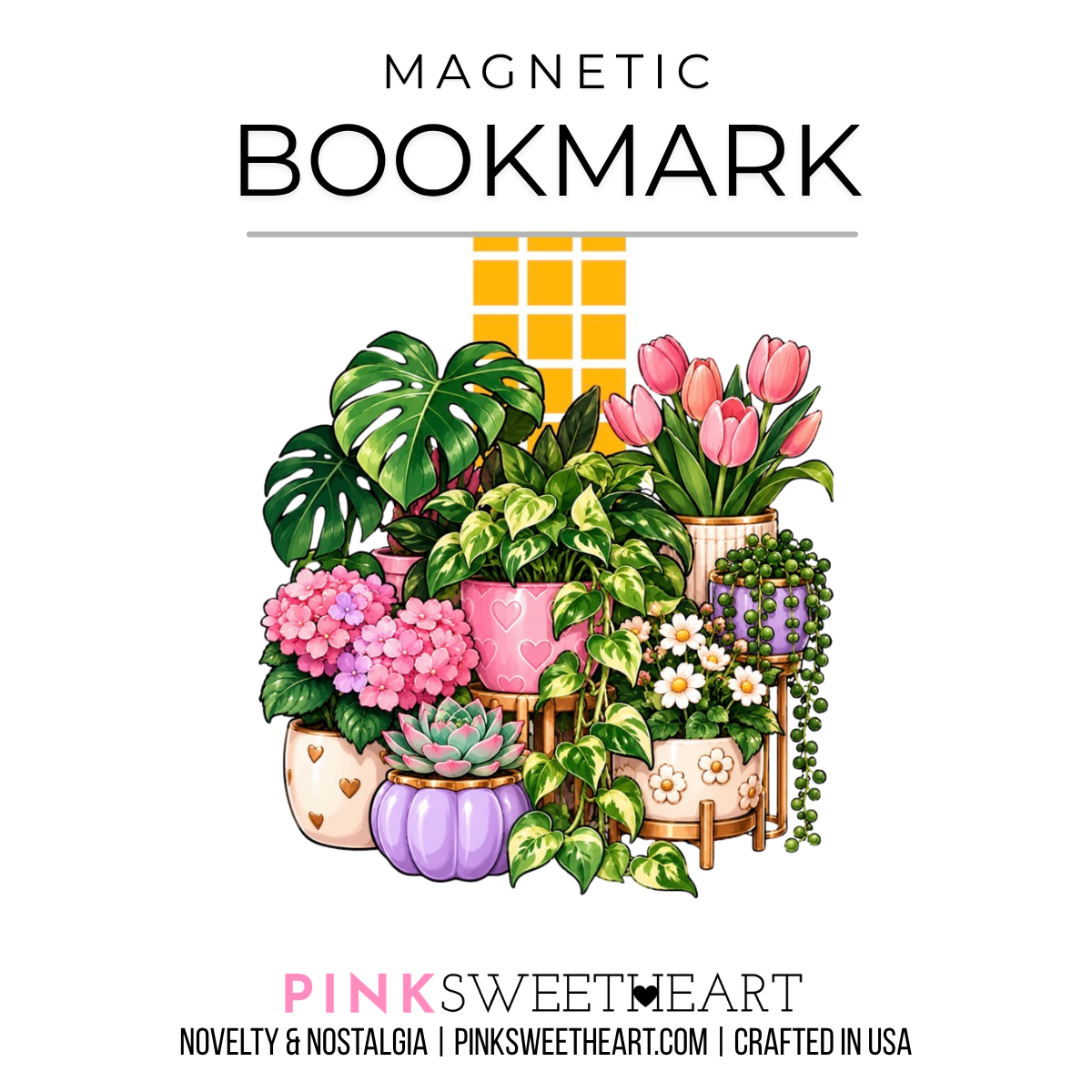 Magnetic Bookmark - Series 5 - Plants