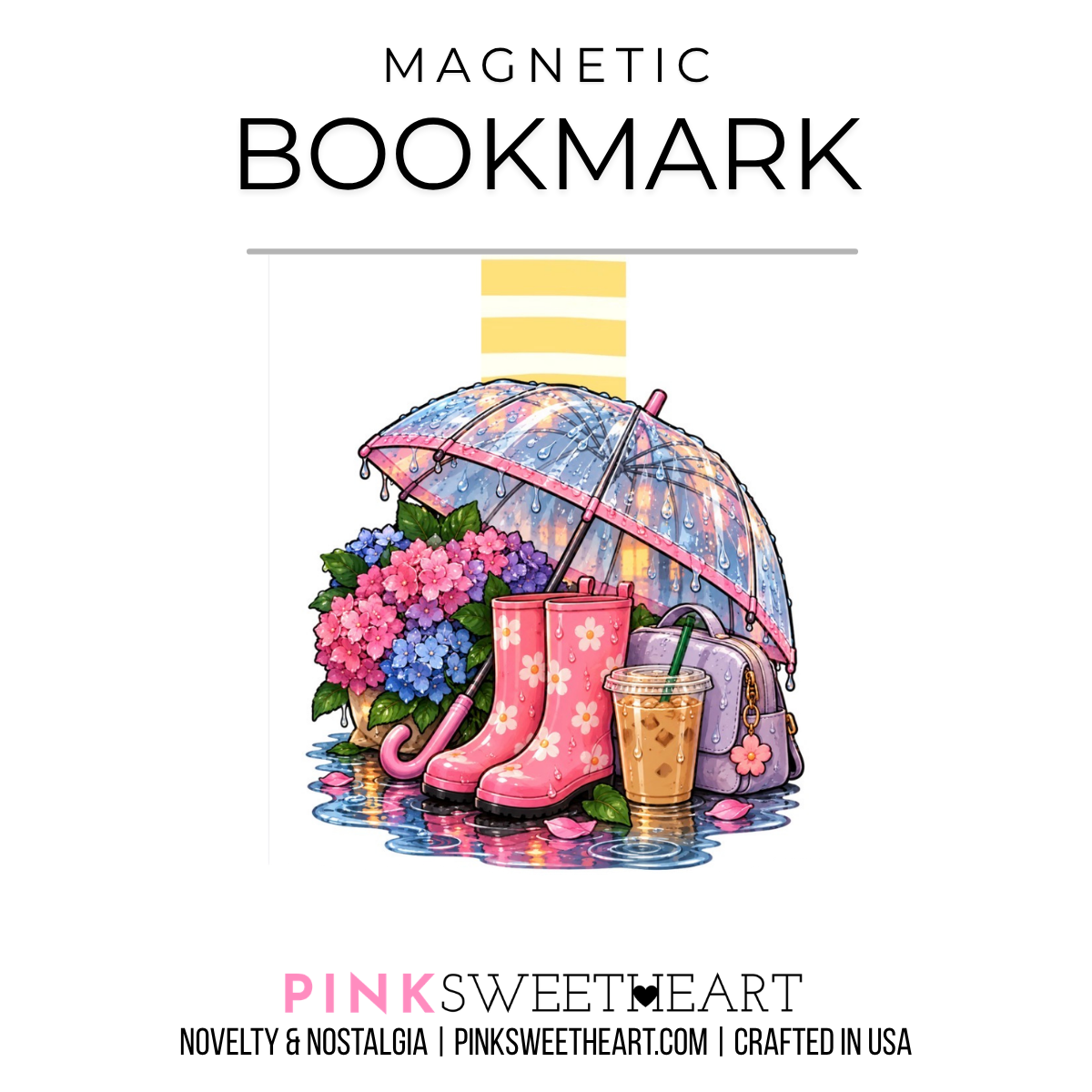 Magnetic Bookmark - Series 5 - Rainy Day