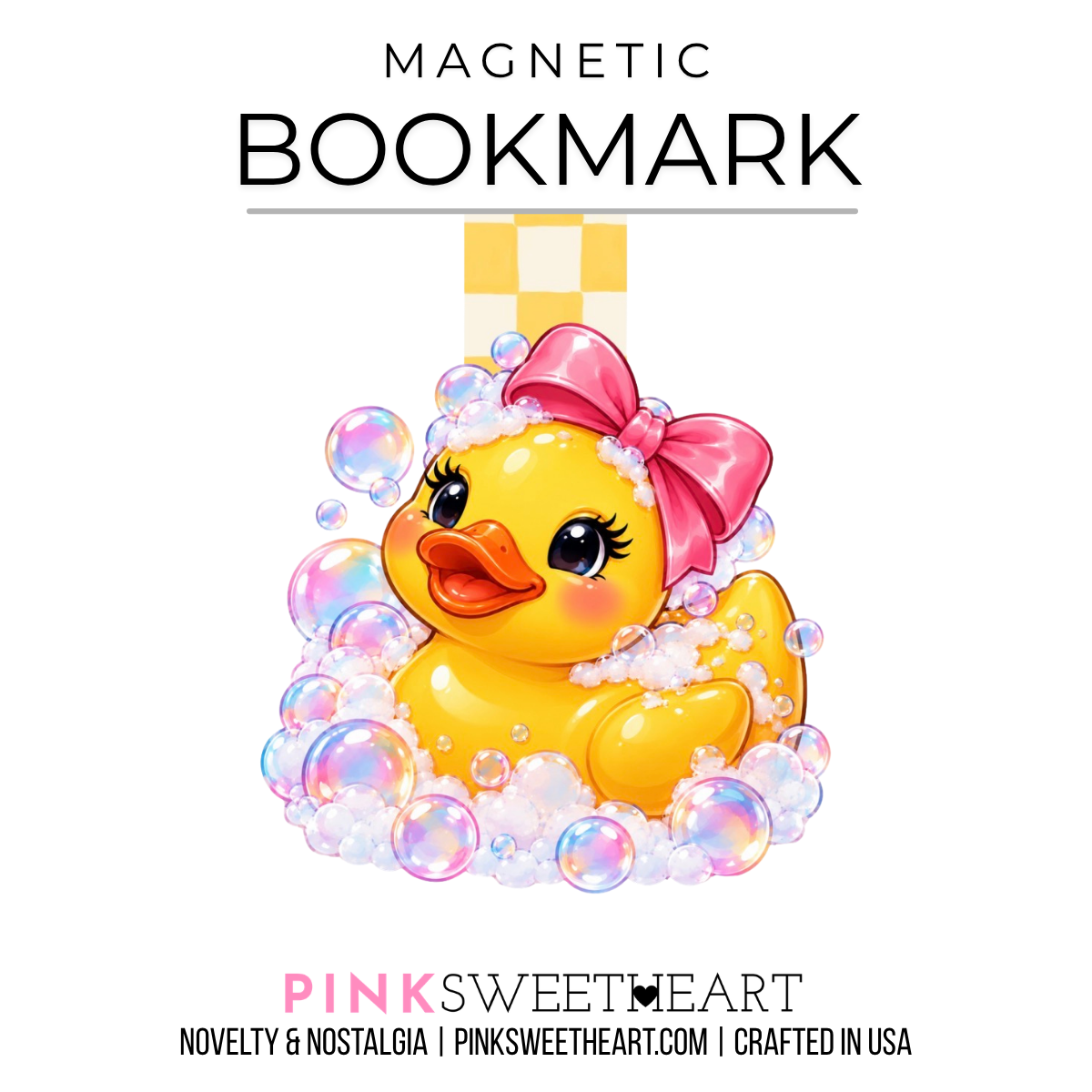Magnetic Bookmark - Series 5 - Rubber Duckie