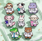 Medical Pets Enamel Pin Set 8pcs