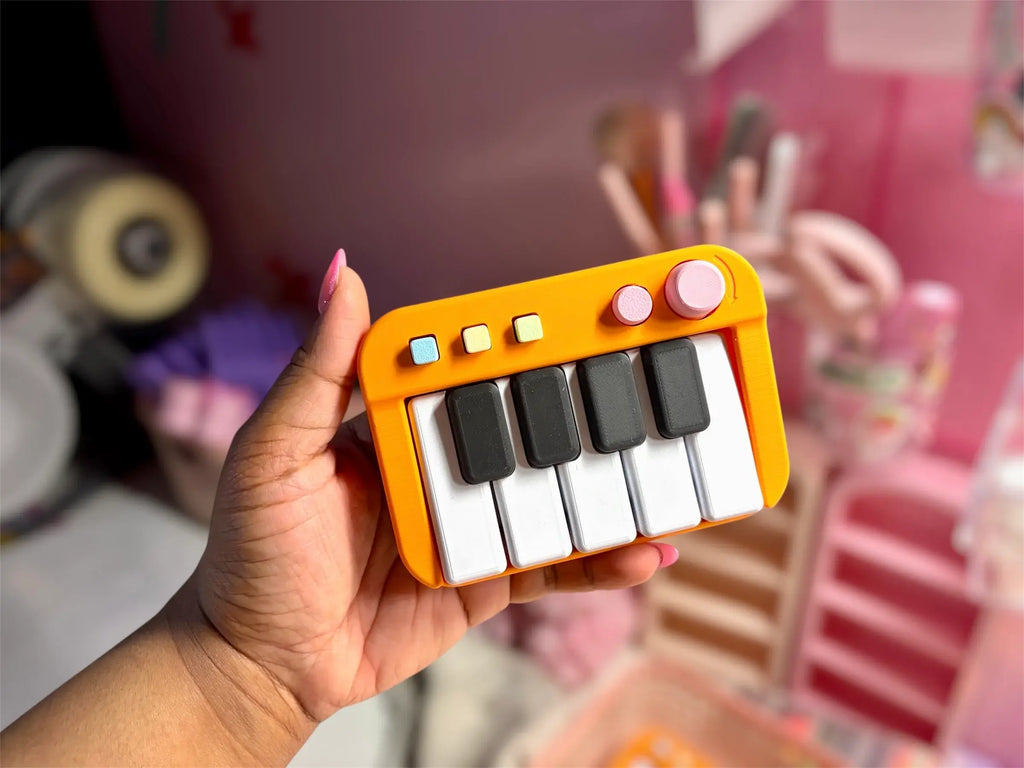 Miniature Piano Multi-Sound Clicker Fidget