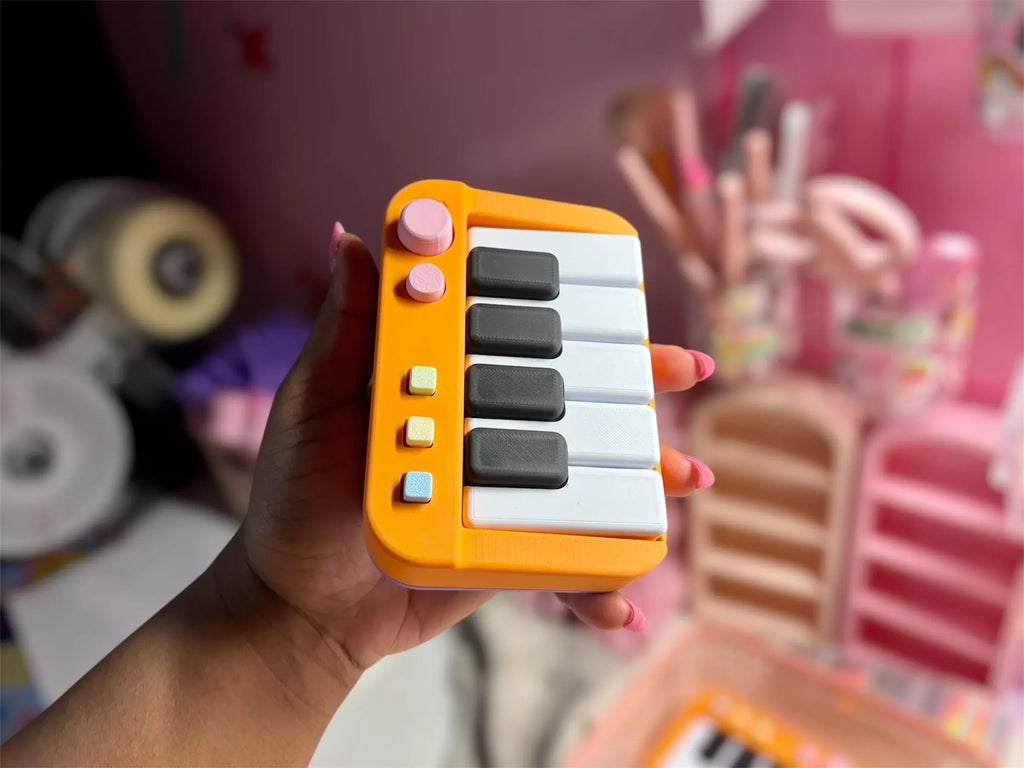 Miniature Piano Multi-Sound Clicker Fidget