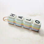 Personalized Clicker Keychain - 4 Letters