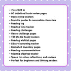 Deluxe Book Club Reading Journal - Coil Bound