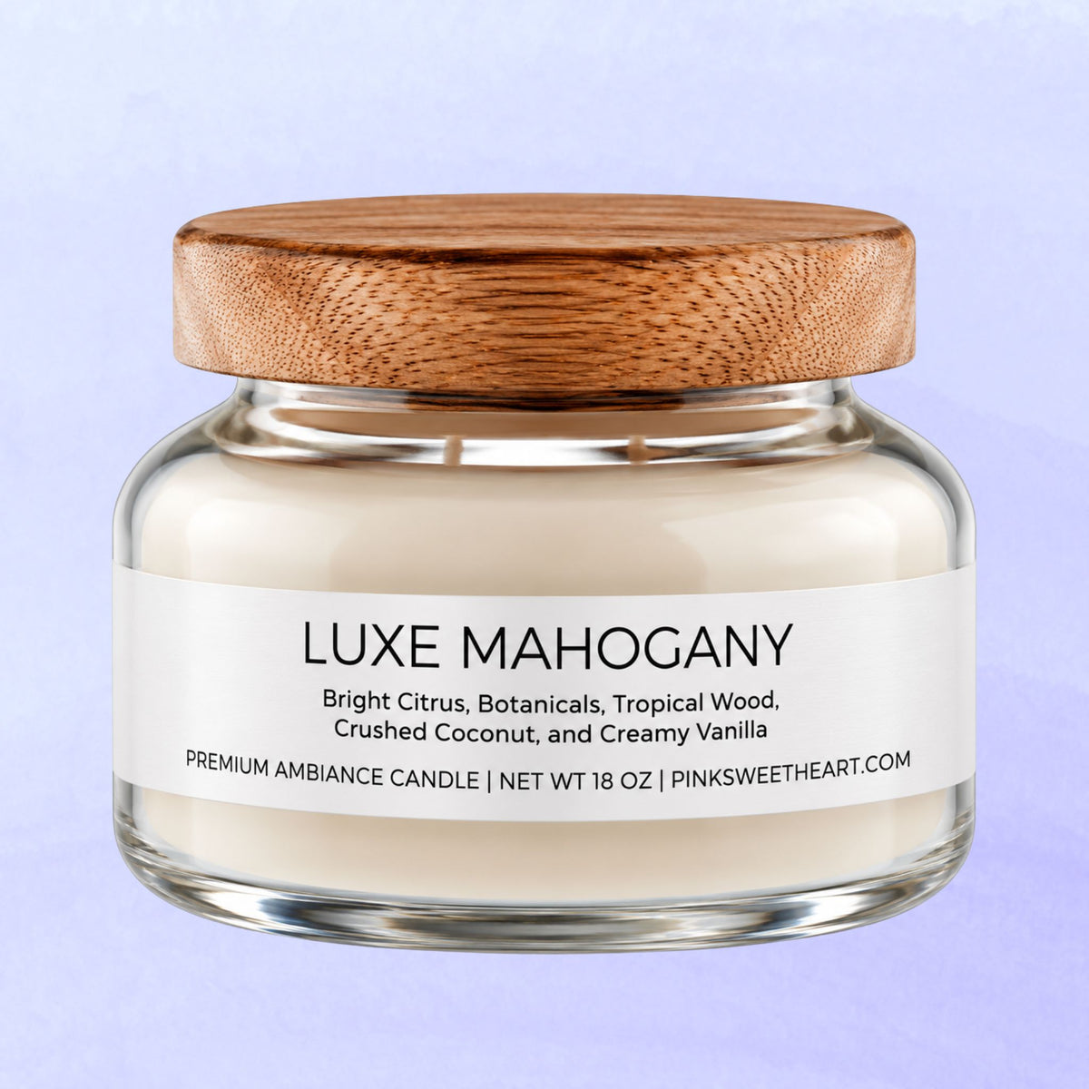 Premium Ambiance Candle - Luxe Mohogany