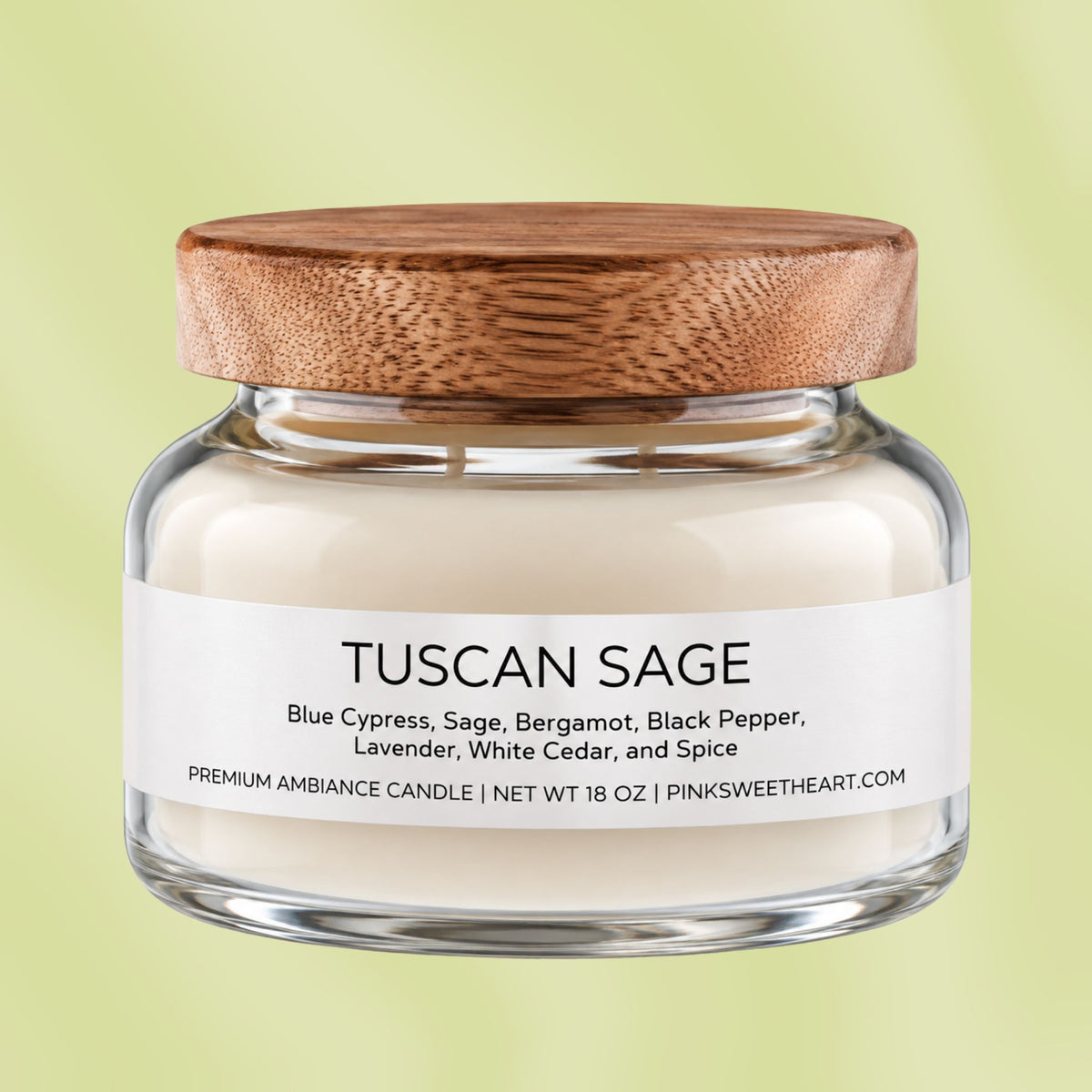 Premium Ambiance Candle - Tuscan Sage