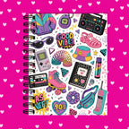Premium Journaling Notebook - 100 Sheets - 90s Baby / Dot