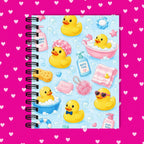 Premium Journaling Notebook - 100 Sheets - Bubble Bath / Dot