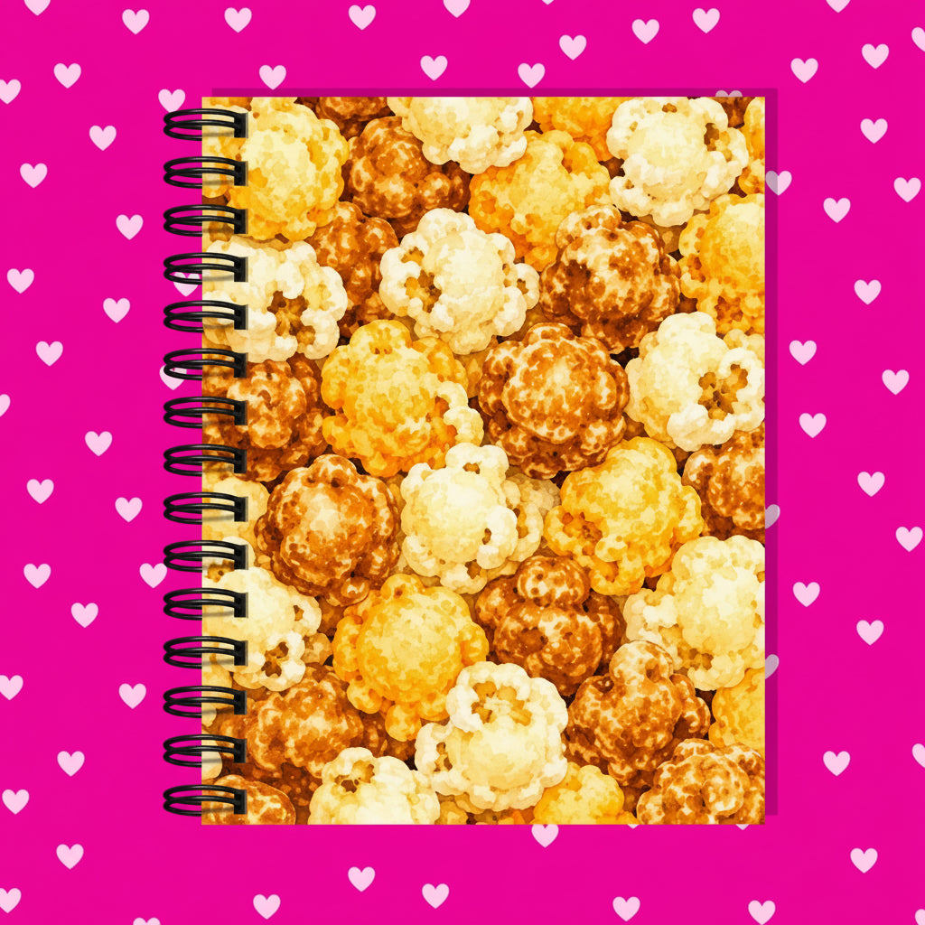 Premium Journaling Notebook - 100 Sheets - Chicago Popcorn / Dot