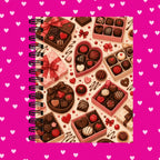 Premium Journaling Notebook - 100 Sheets - Chocolates / Dot