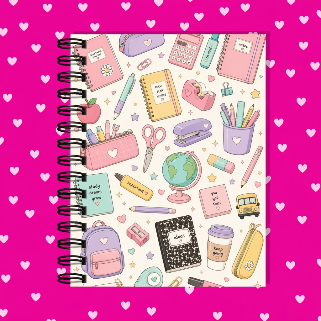 Premium Journaling Notebook - 100 Sheets - Classroom Essentials / Dot