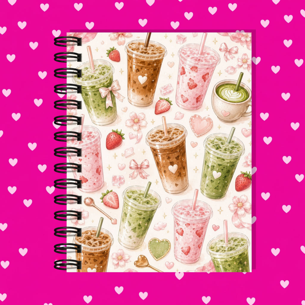 Premium Journaling Notebook - 100 Sheets - Cold Coffee / Dot