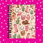 Premium Journaling Notebook - 100 Sheets - Country Western / Dot